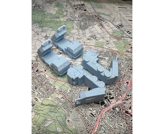 HIMARS blau von vorne