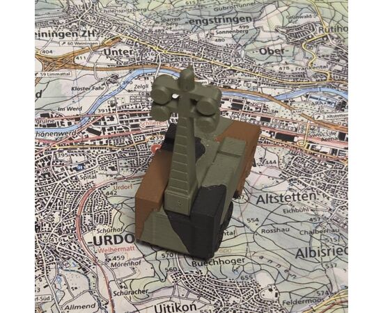 Kompakpanzer von hinten