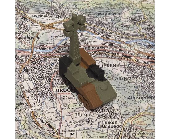 Kompakpanzer seitlich frontal