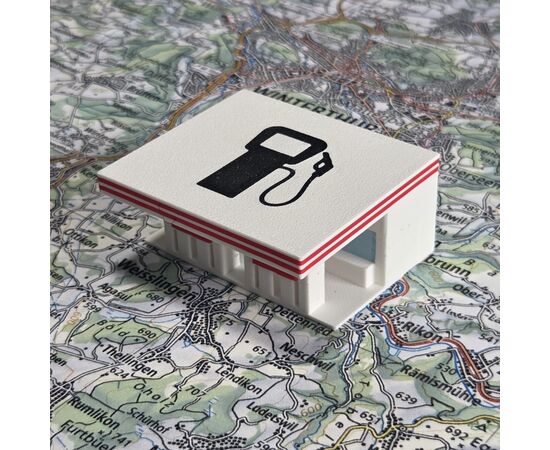 Tankstelle Schweizer Modell