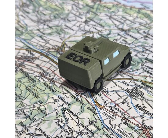 Geschütztes Führungs- und Funktionsfahrzeug Typ 5 4x4 EOR BACK